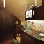 The Residence by Etihad  – Apartamento de Luxo no A380 – Casa de banho e Chuveiro