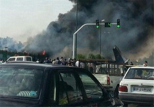 Desastre com avião iraniado Hesa IrAn-140