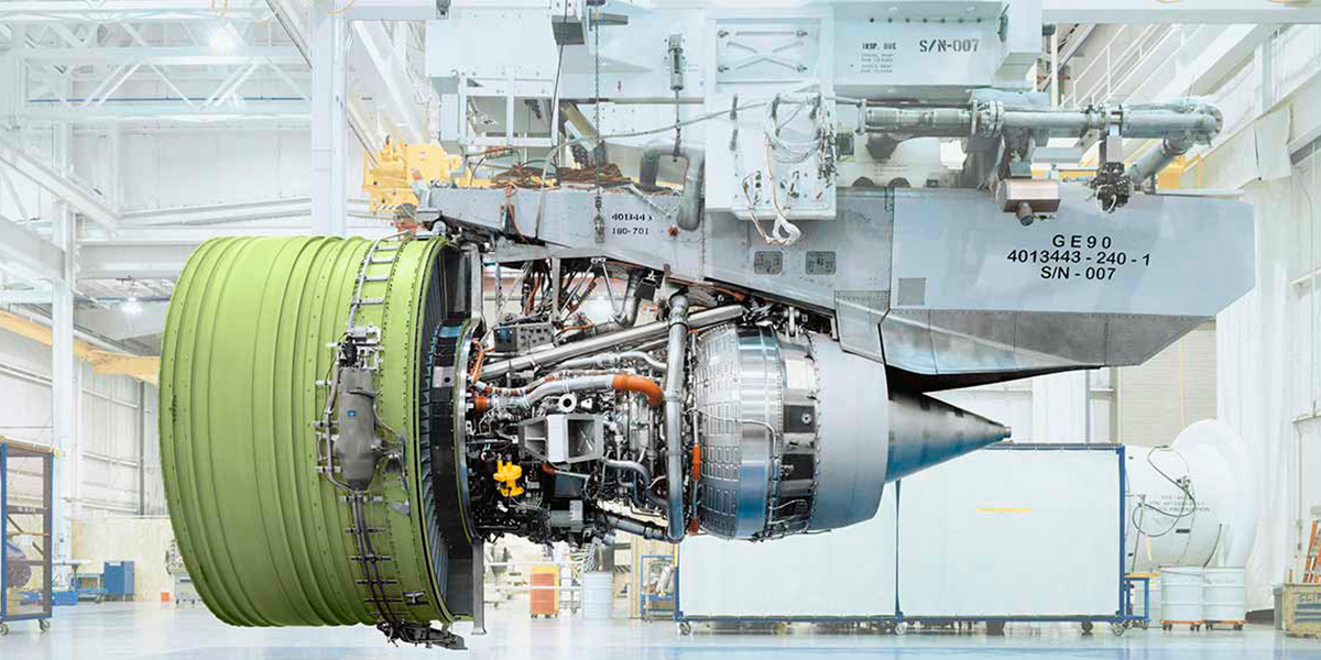 boeing e ge v00o optimizar os motores ge90 antes da entrada da