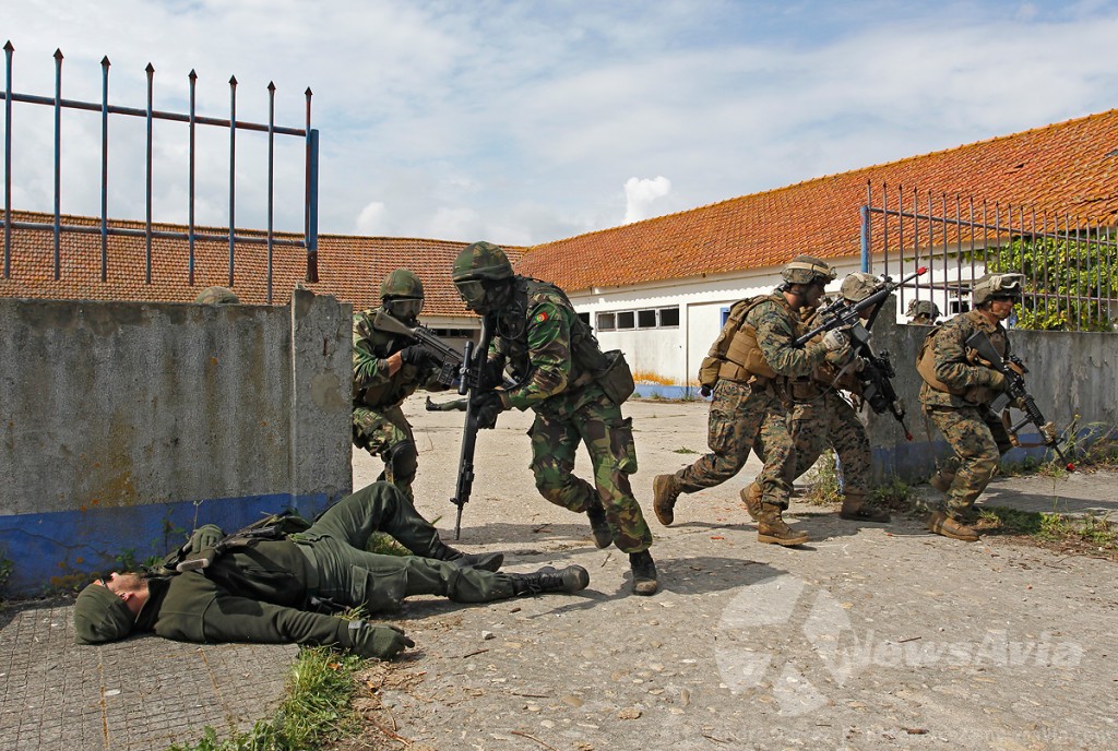 Exercício Bilateral US Marines & Fuzileiros Portugueses