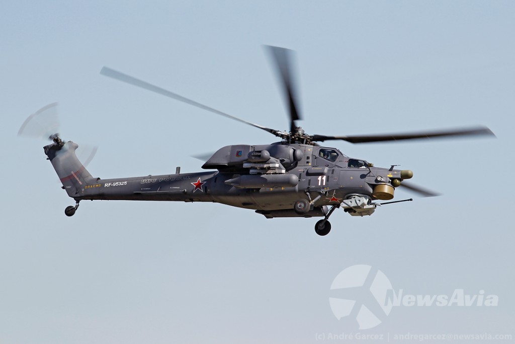 Helicóptero de ataque Mil Mi-28N.
