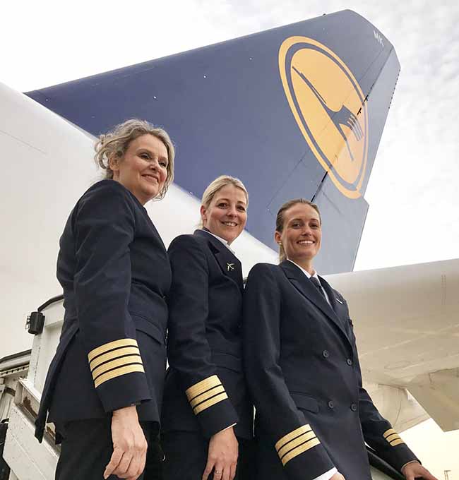 Lufthansa Cockpit feminino A380_02 650px