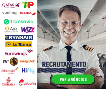 Página de Recrutamento – Onde está todos os anúncios ligados a Aviação