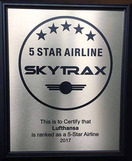 Lufthansa Skytrax2017_placa