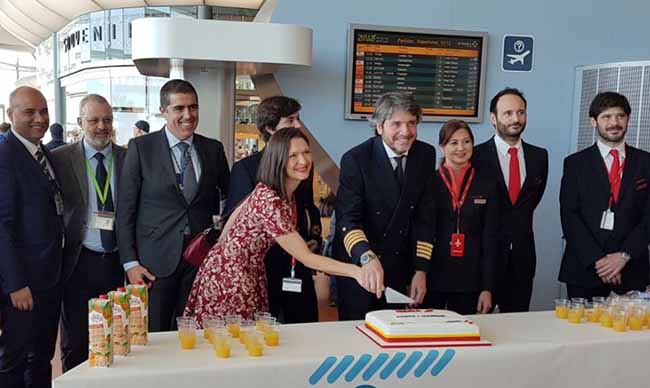 Iberia Madrid-Porto inaugural_flight 650px