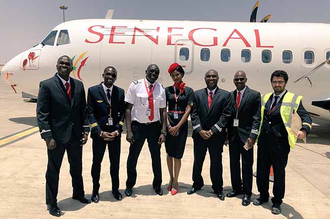 Air Senegal ATR72-600 Crew_650px