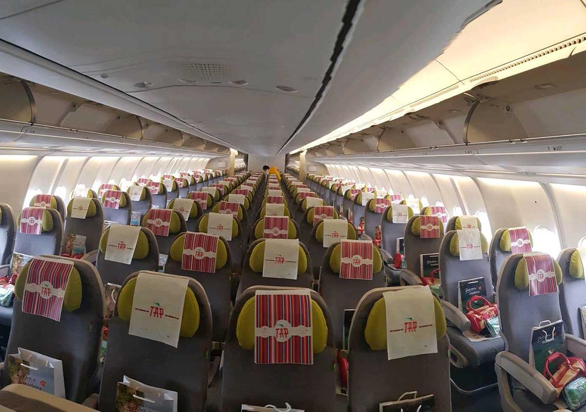 Flight Report José Luís - Assentos personalizados do A330-300