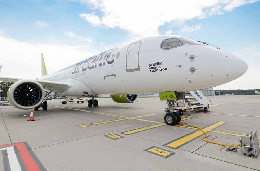 Air Baltic A220-300 YL-CSJ_exterior