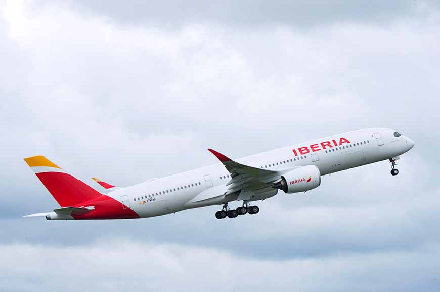 Iberia A350-900 EC-MXV