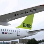 Air Baltic A220-300 YL-AAT 650px