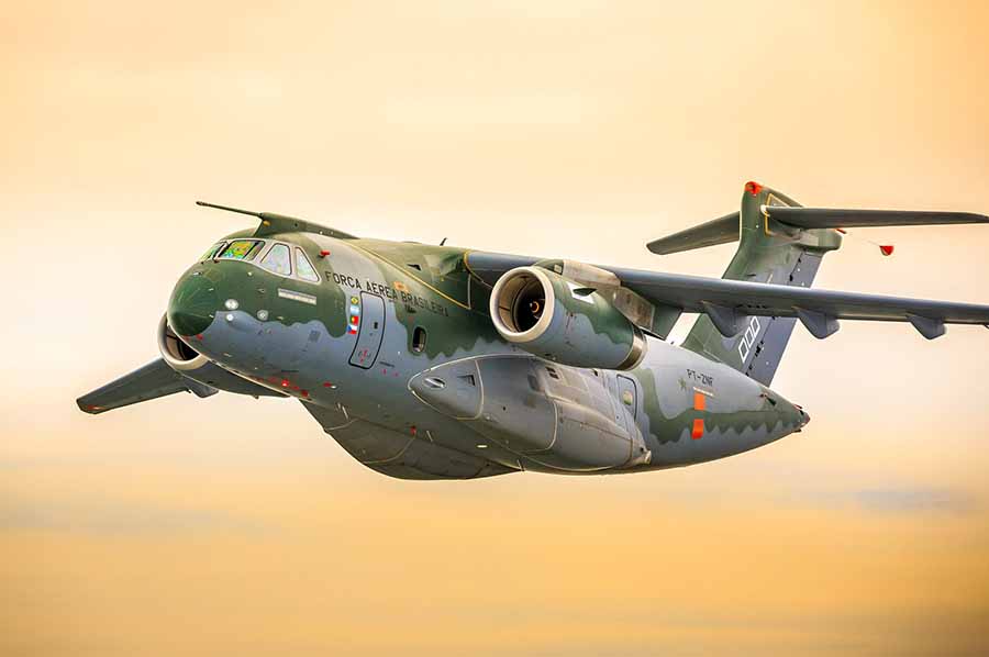 IMAGENS: FAB recebe segunda unidade do KC-390 Millennium