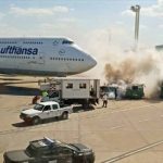 Lufthansa fire_push-back Ezeiza_900