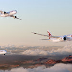 Qatar Airways Avioes Boeing moke-up jan2022